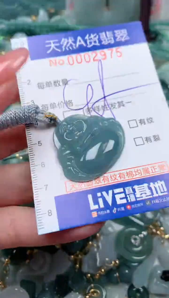 【闪购商品】翡翠颈饰未镶嵌00002975