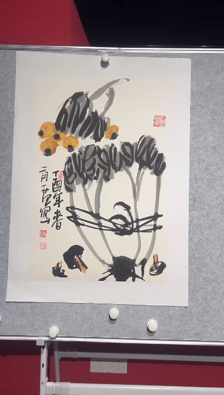 【闪购商品】绘画姜国华-2.7平尺-花鸟国画