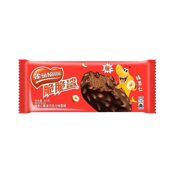 Nestle/雀巢脆脆鲨榛果仁脆皮巧克力榛果仁脆皮巧克力味 65g