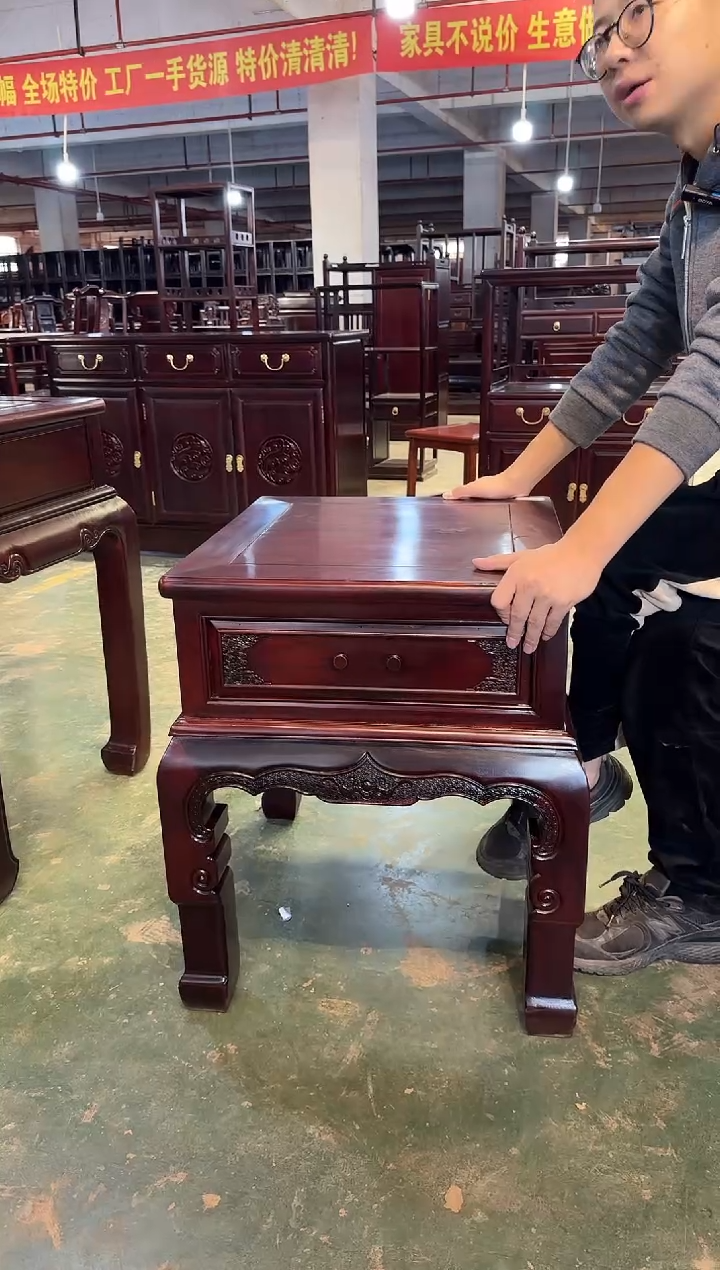 黑酸枝木类成套家具J05