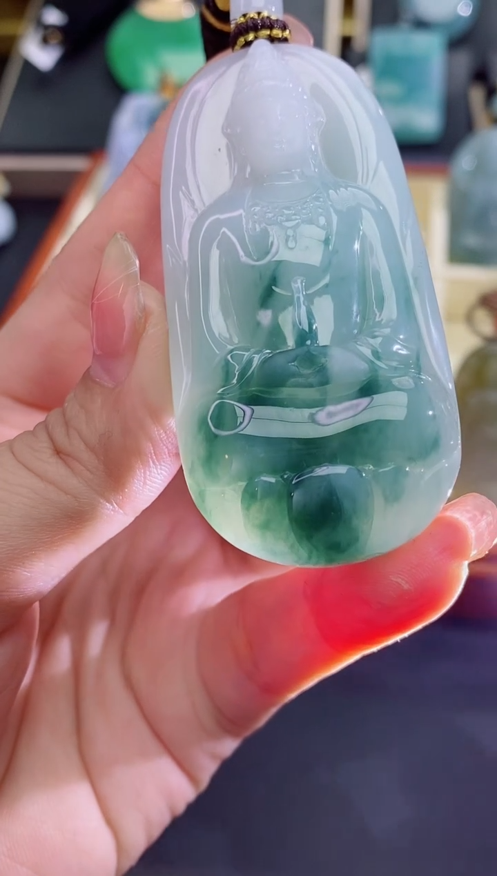 颈饰未镶嵌翡翠缅甸天然翡翠