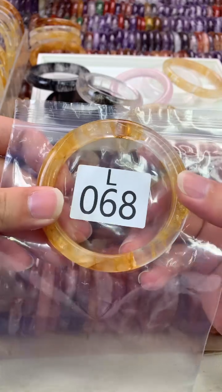 【闪购商品】水晶水晶手镯L未镶嵌068-62