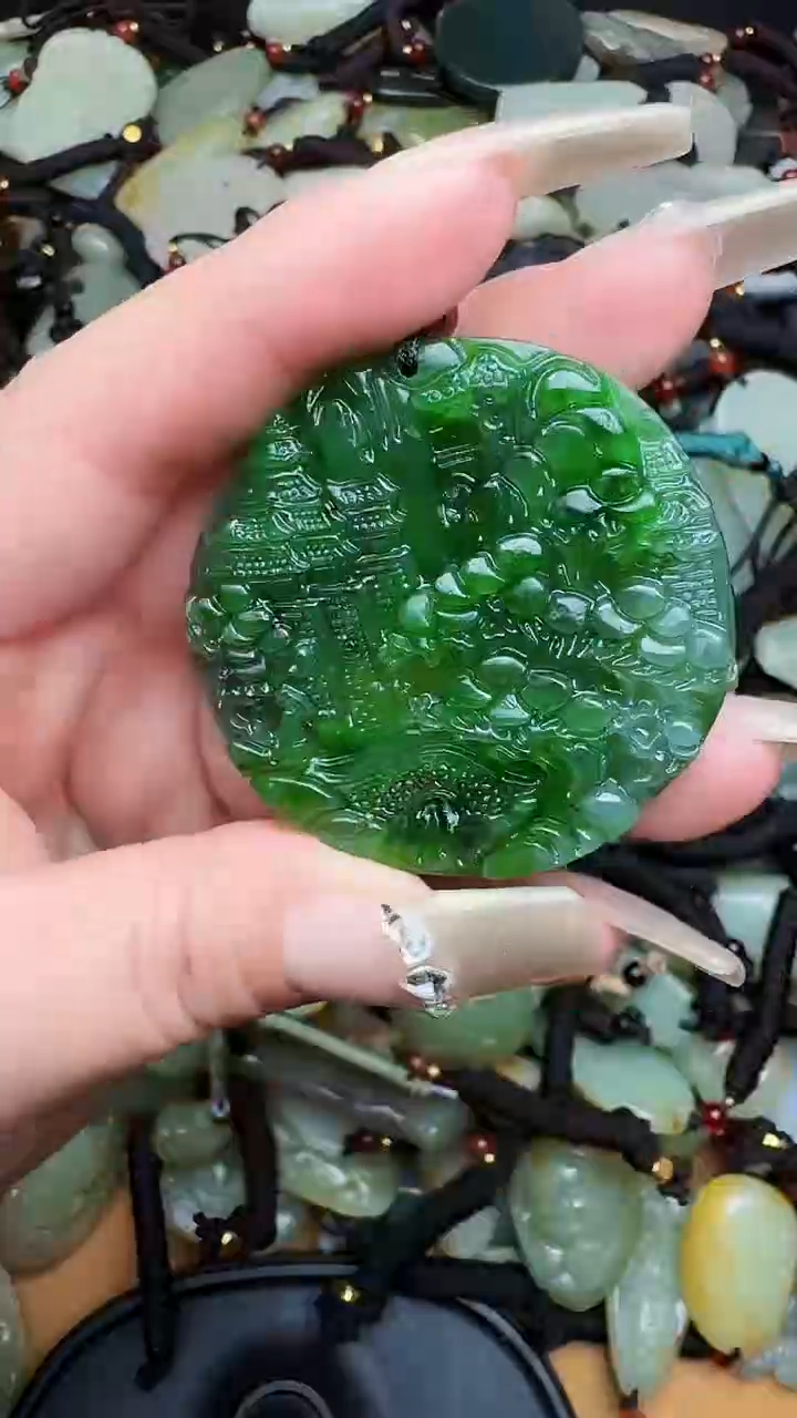 【闪购商品】和田玉（碧玉）颈饰未镶嵌1