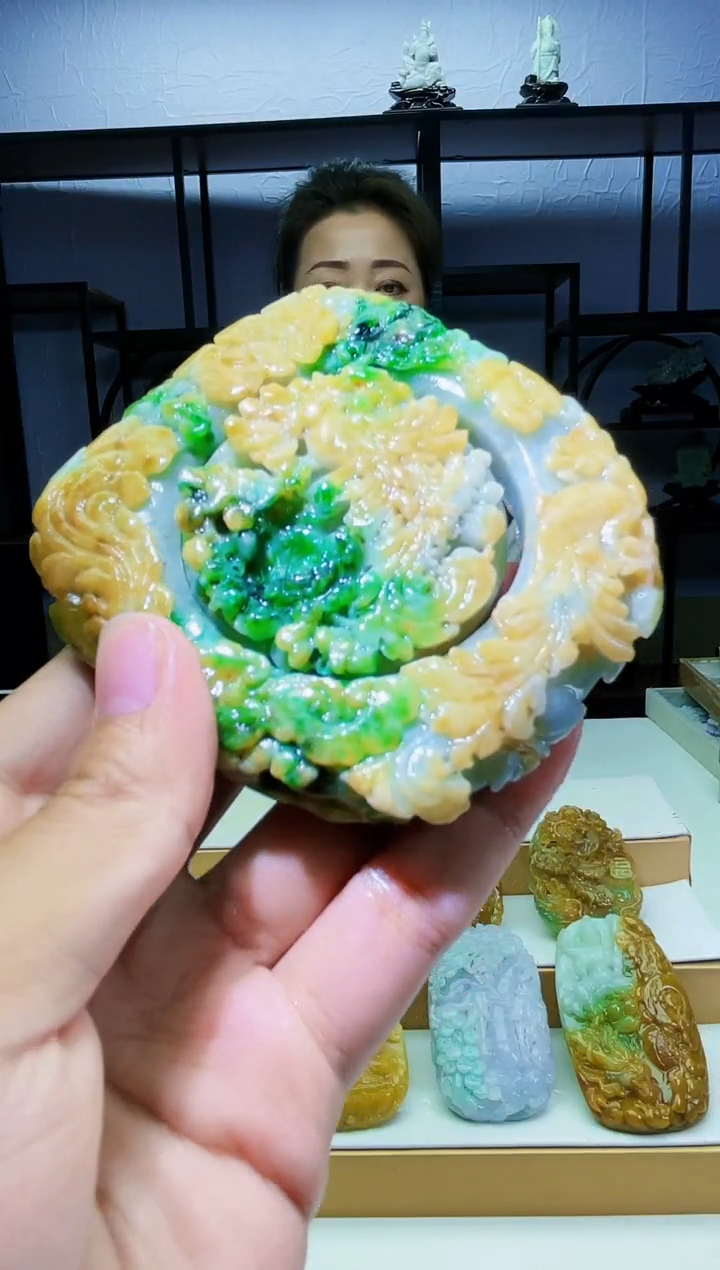 【闪购商品】定制翡翠未镶嵌毛货02190100