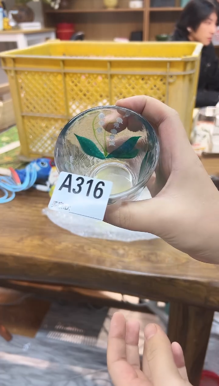 瓷片小丸子孤品瑕疵A316