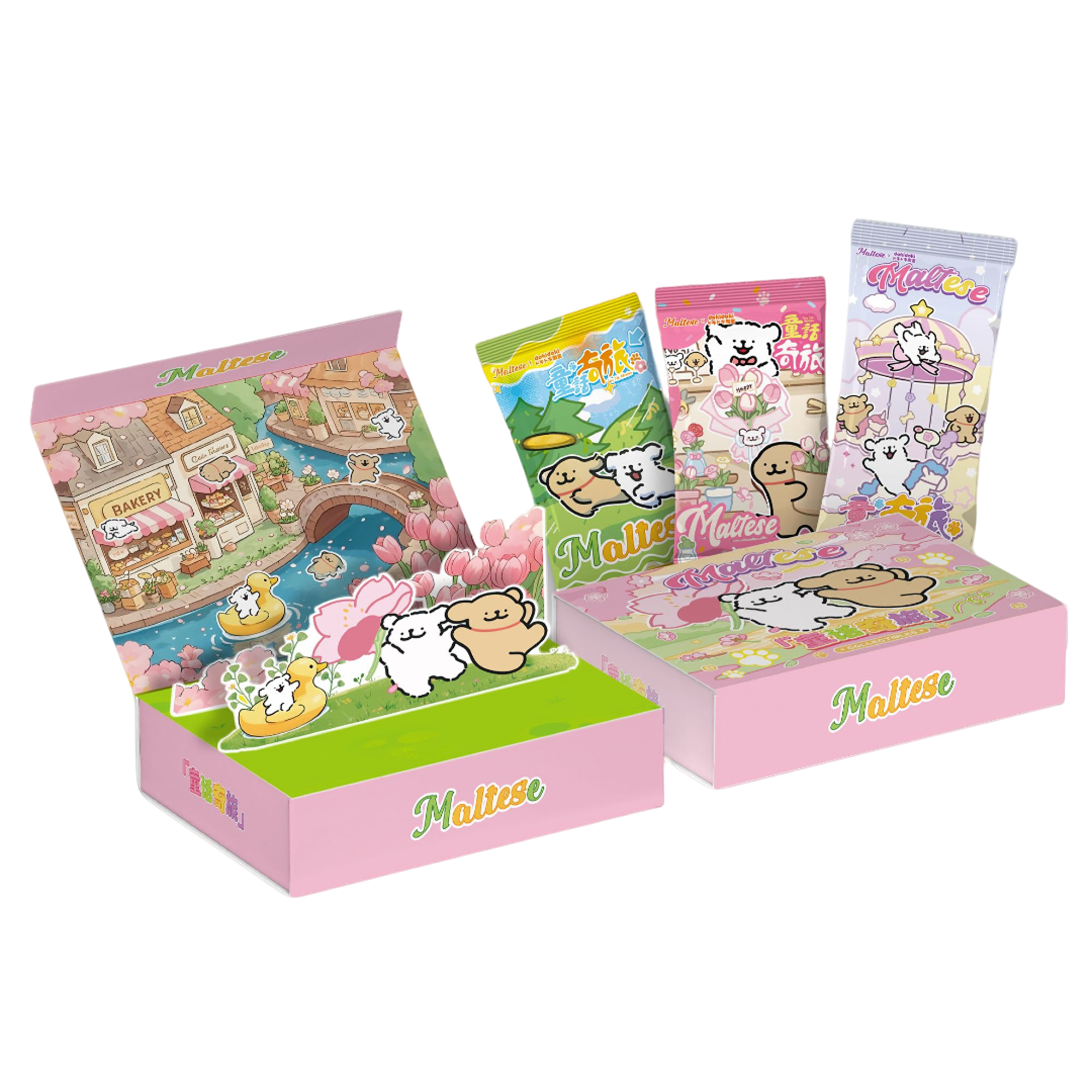 【CC/O4】殿堂线条小狗第四弹·童话奇旅卡牌盲盒国产二创默认代拆x