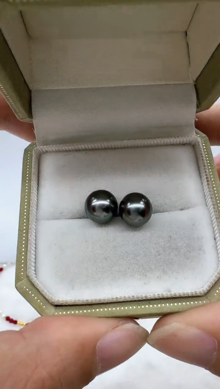 【闪购商品】海水珍珠耳饰18K金镶嵌清货