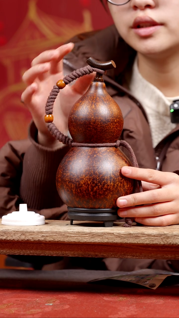 410号纯手工制作天然大漆真葫芦