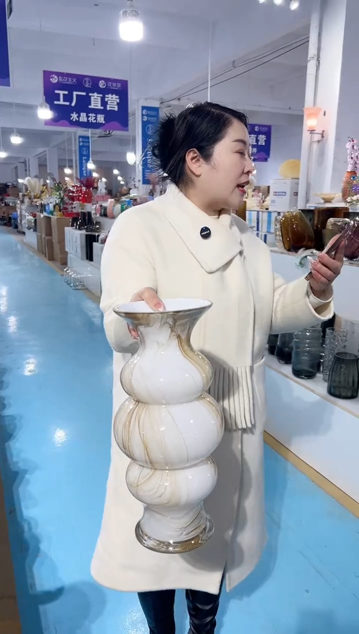 【闪购商品】玻璃花伴你花瓶-FEW8