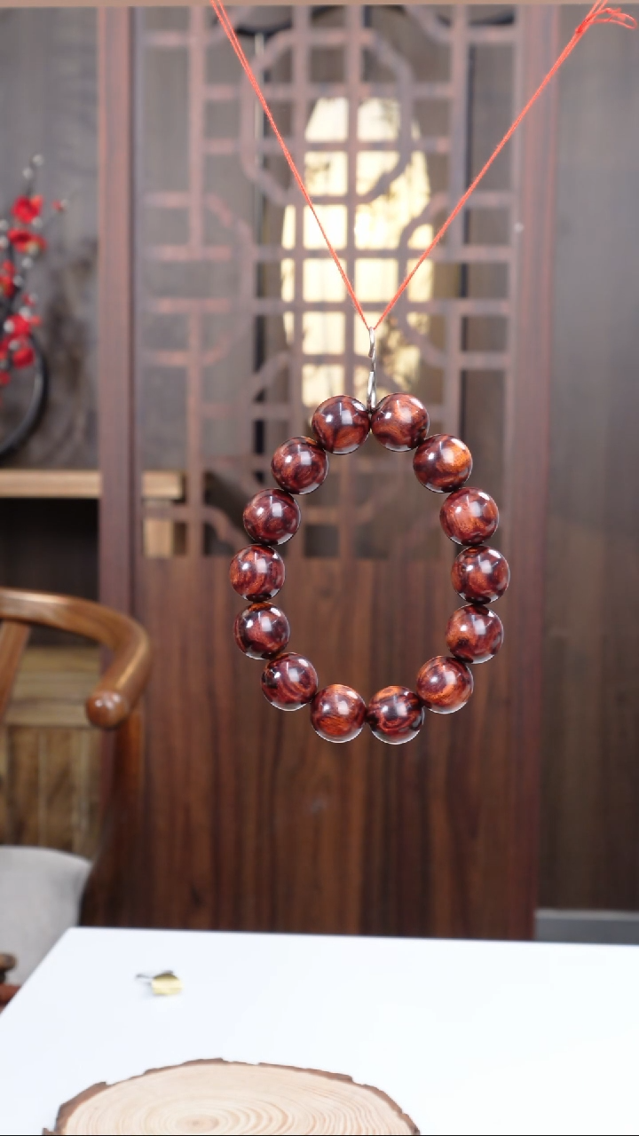 黄花梨/降香黄檀手串/手链【多样性发货】特殊尺寸1.57大黑眼老料