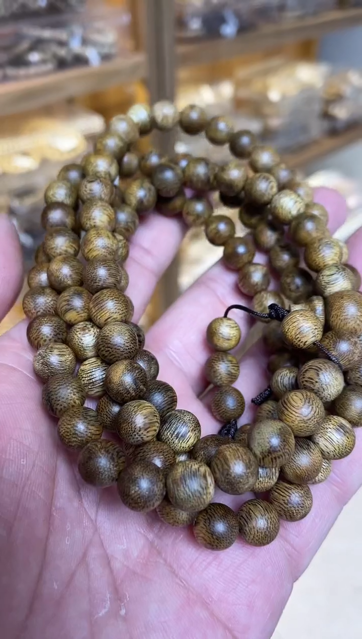 【闪购商品】沉香手串莺歌绿圆珠长串0.9多样性发其一29