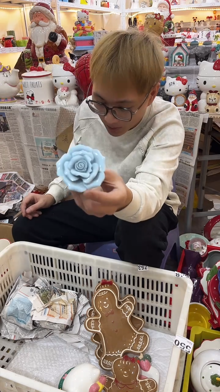 手工艺品琉璃满 28包邮，运费可退，微瑕陶瓷不退不换