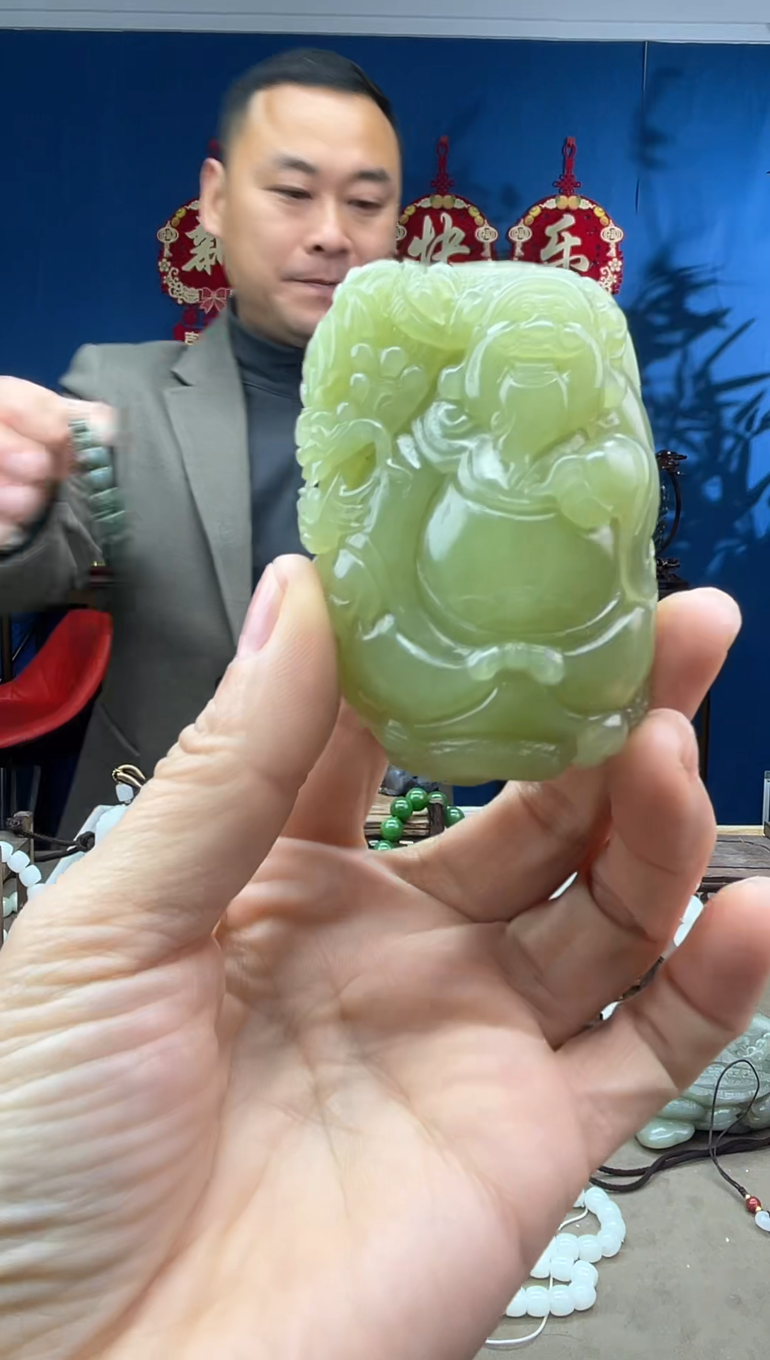 【闪购商品】和田玉颈饰未镶嵌1