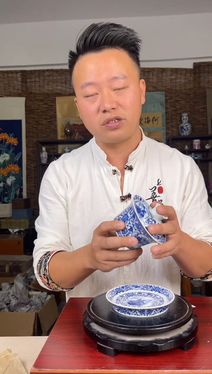 摆件瓷景德镇陶瓷摆件B175