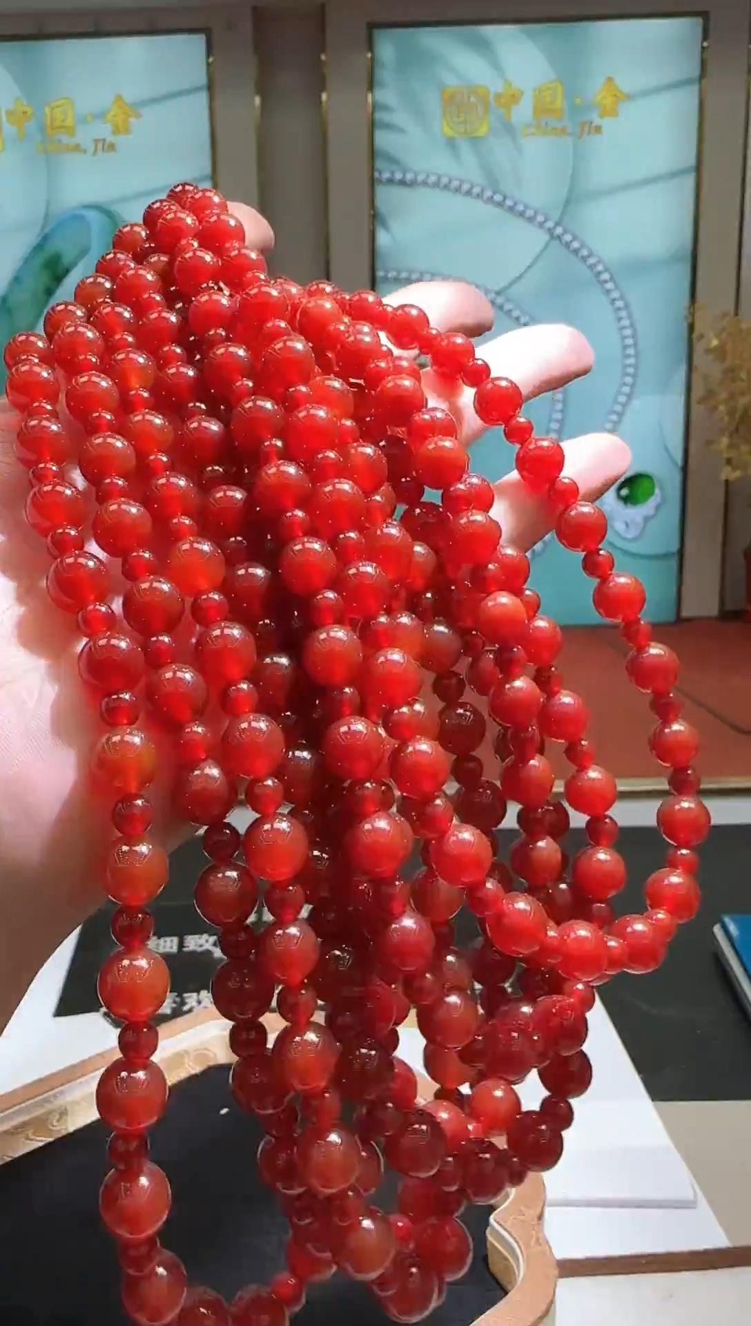 未镶嵌颈饰玛瑙/玉髓【理想甄选】玛瑙妈妈链GLL-多样性发其一