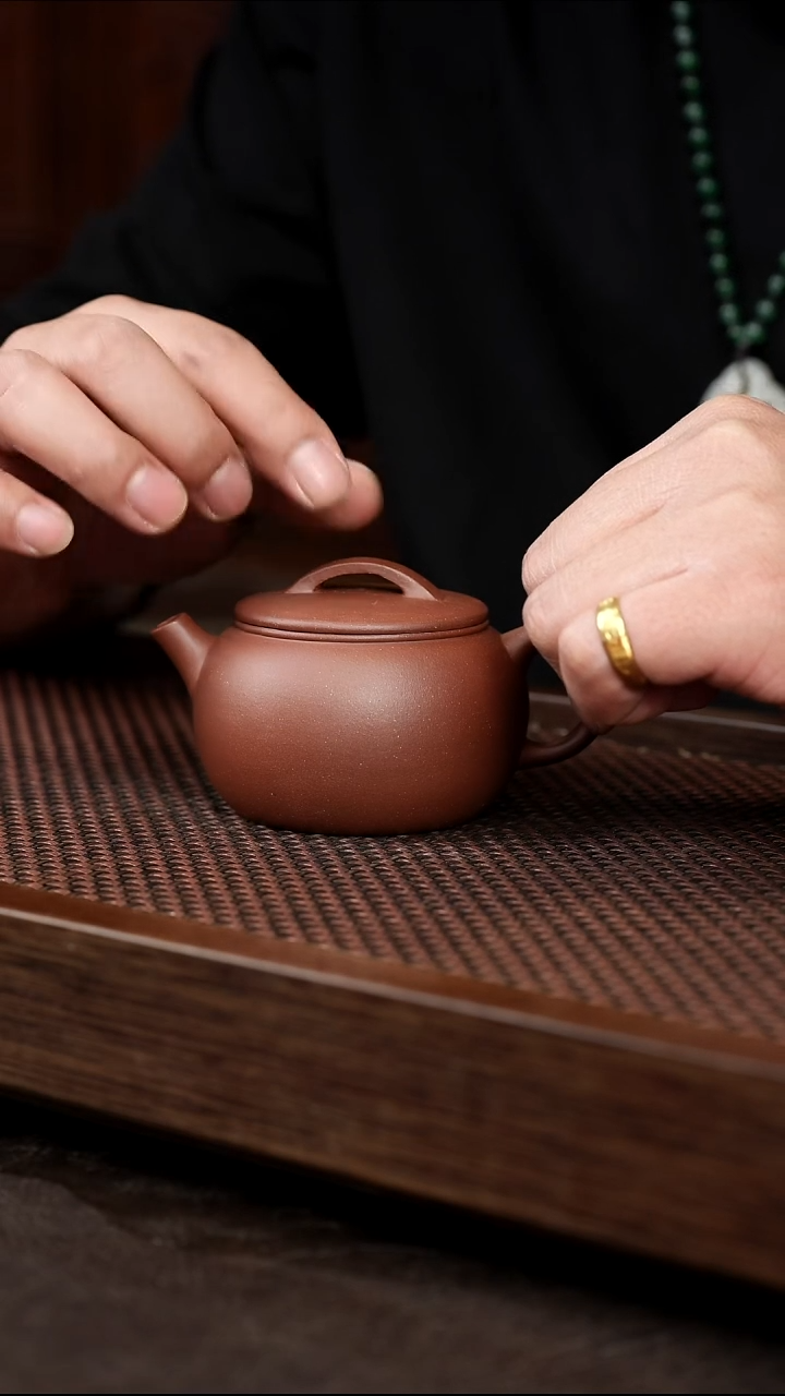 茶壶紫砂1-1圆一片瓦