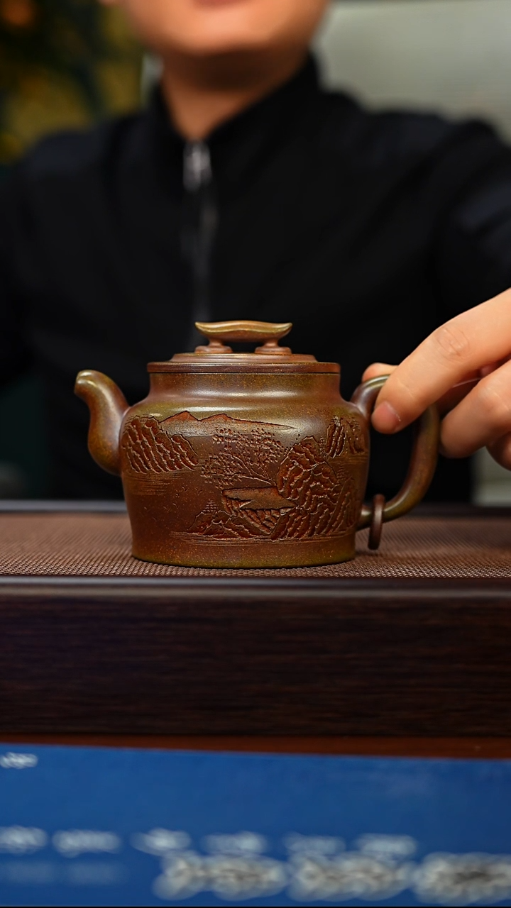 茶壶紫砂原矿紫砂手工茶壶