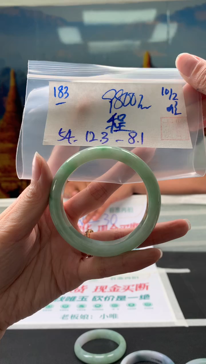 【闪购商品】翡翠手镯未镶嵌翡翠手镯 下单联系小耳机#183
