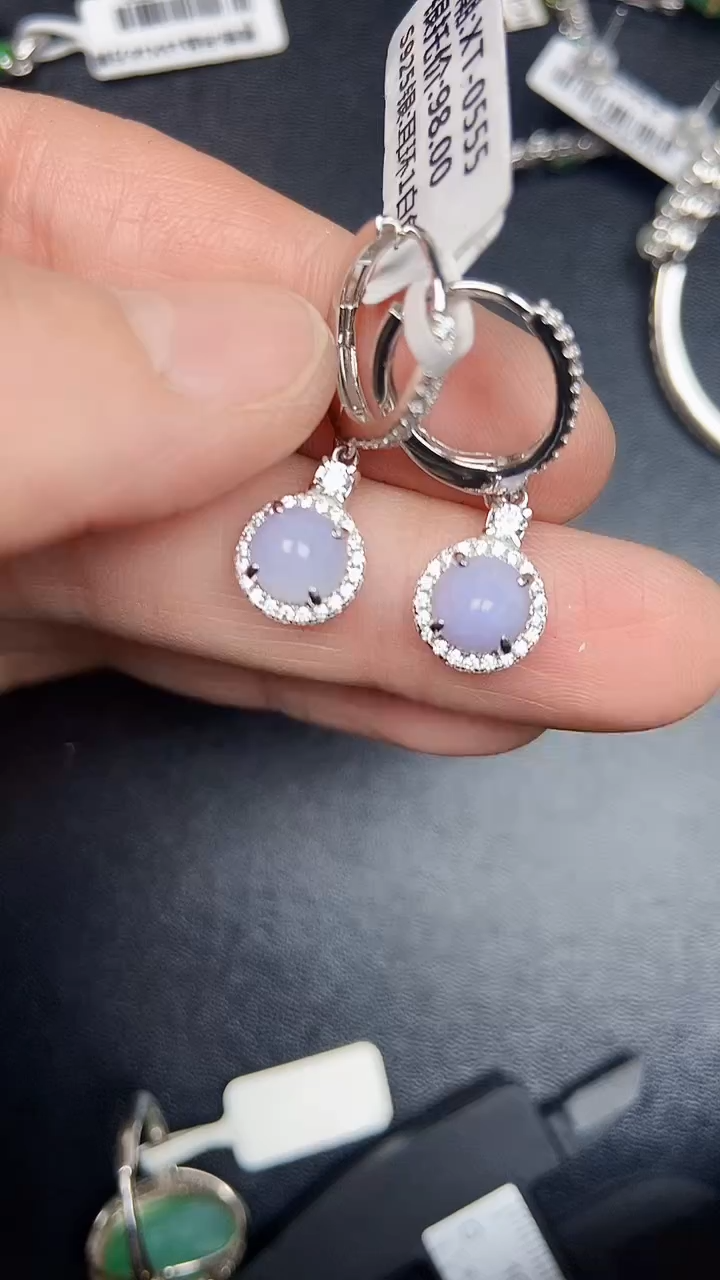 银S925镶嵌戒指翡翠2170