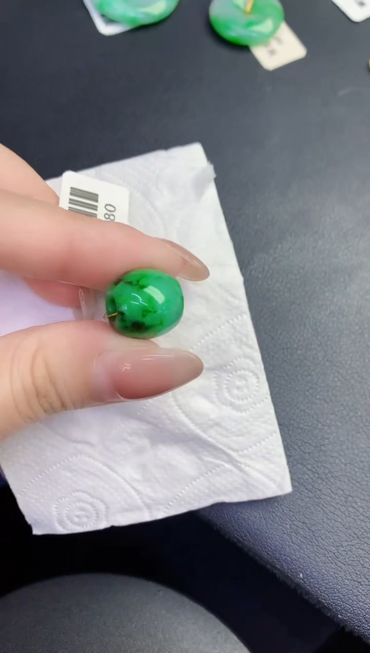 颈饰未镶嵌翡翠缅甸天然翡翠A货