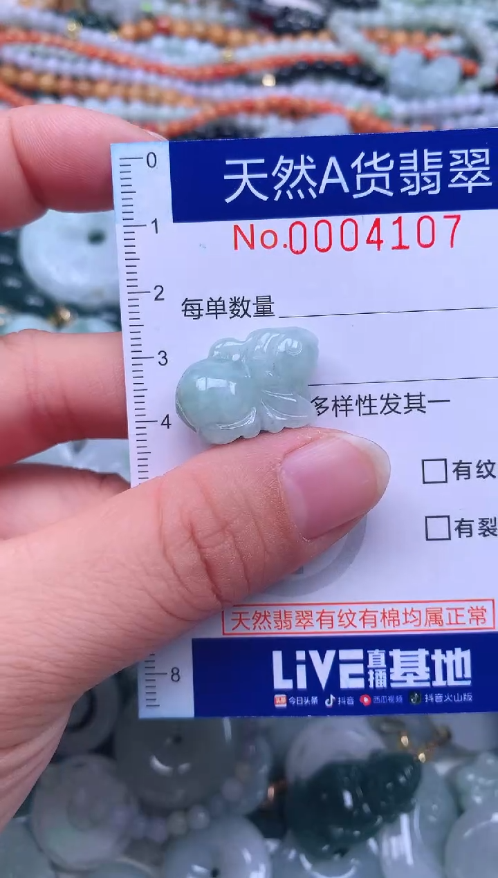 颈饰未镶嵌翡翠天然翡翠