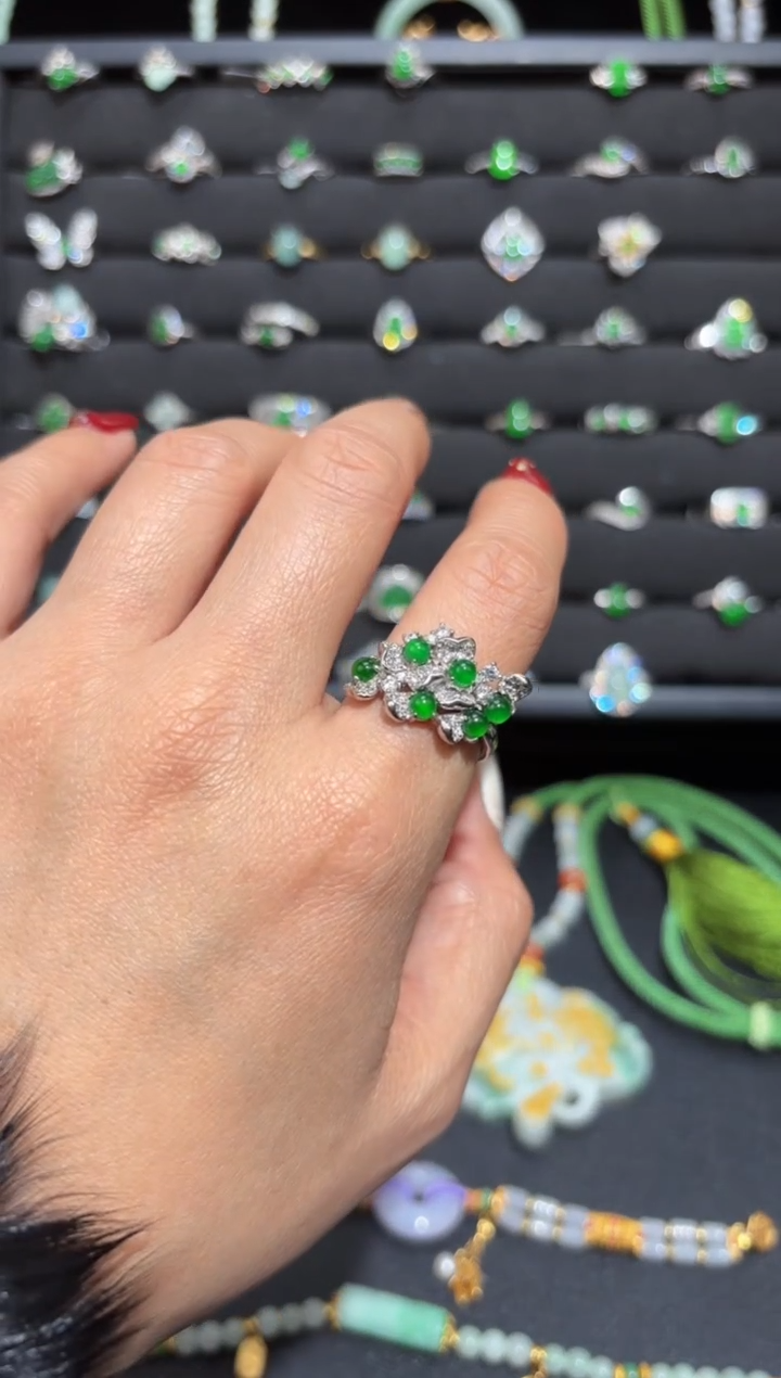 【闪购商品】翡翠颈饰银S925镶嵌蛋面/支持复检/一件