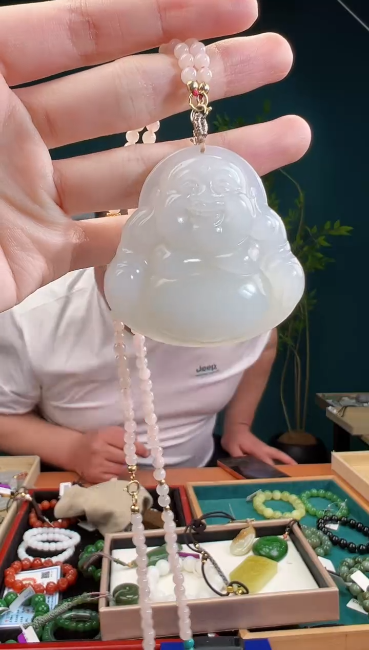 颈饰未镶嵌和田玉多样性发货 拍一单发一个