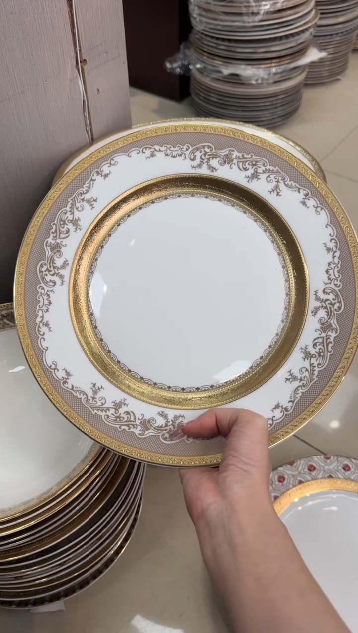 【闪购商品】瓷片10.5英寸平盘福利款 微瑕