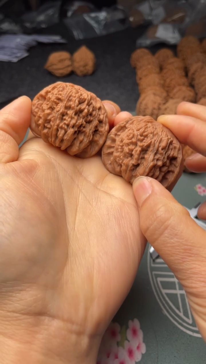 把件文玩核桃w27  楼子43尺