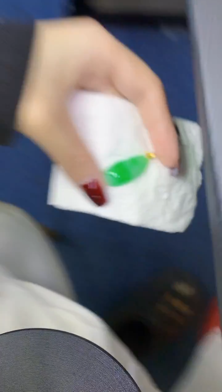 颈饰18K金镶嵌翡翠缅甸天然翡翠a货