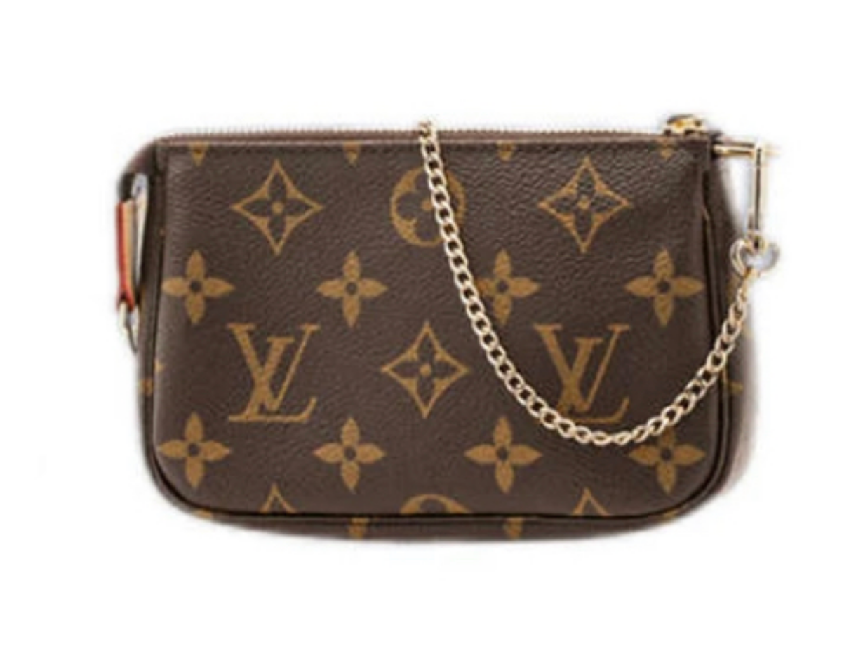 99新 LouisVuitton/路易威登 mini麻将链条包