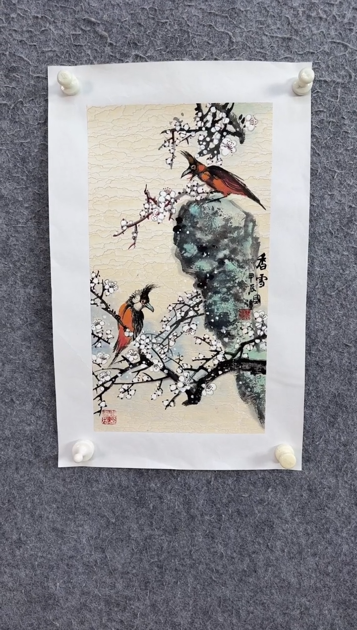 【闪购商品】国画ST-WGQ花鸟绘画作品