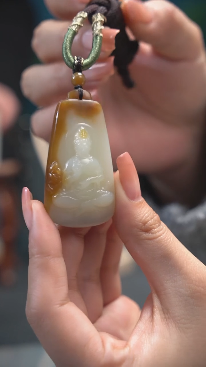 【闪购商品】和田玉吊坠(不含链)未镶嵌观音