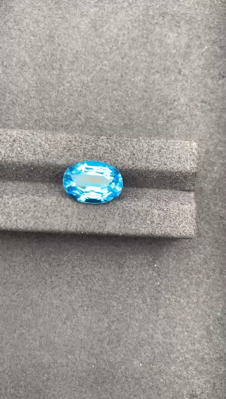 托帕石裸石6ct 托帕石  GH  定制