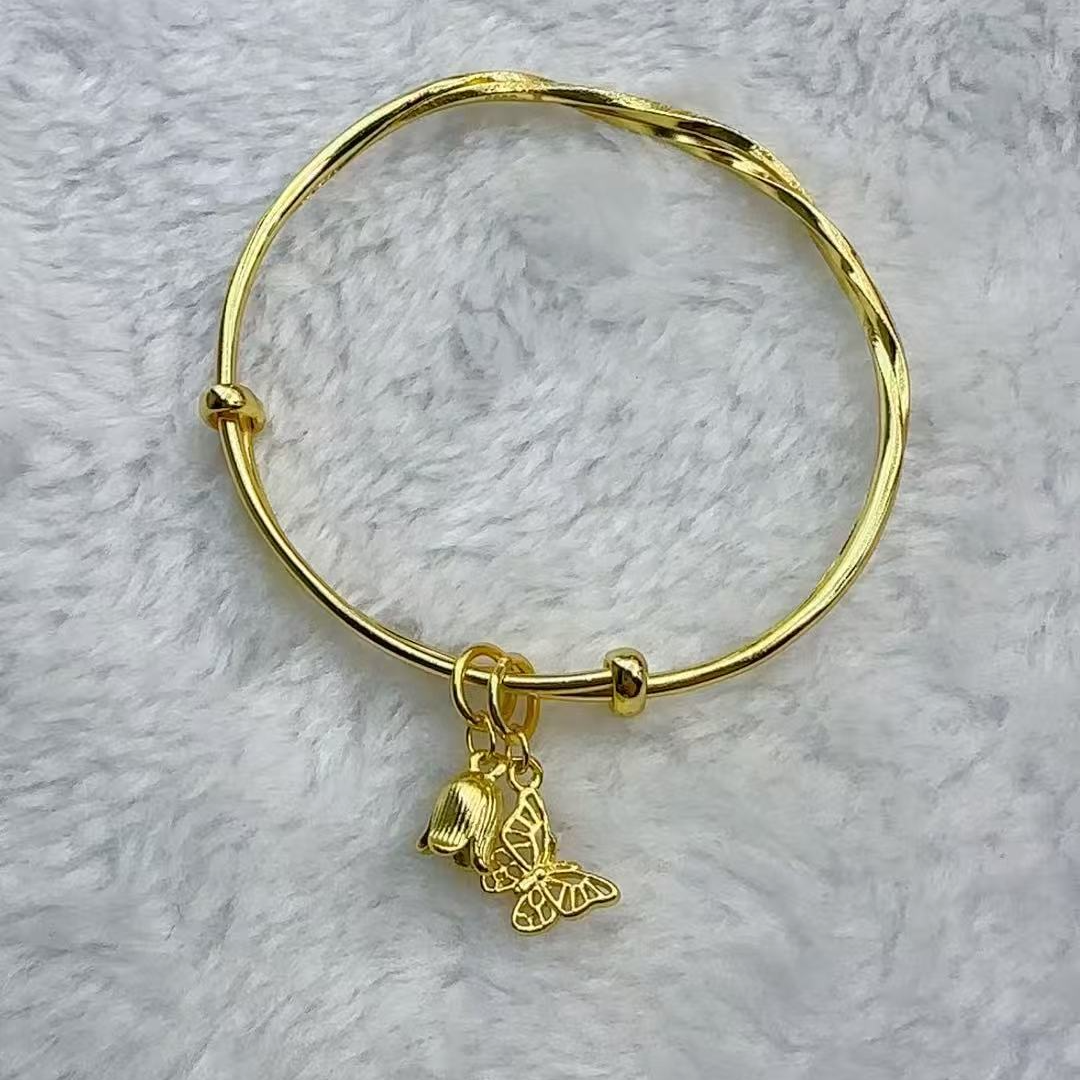 足银手镯 魂牵梦绕手镯