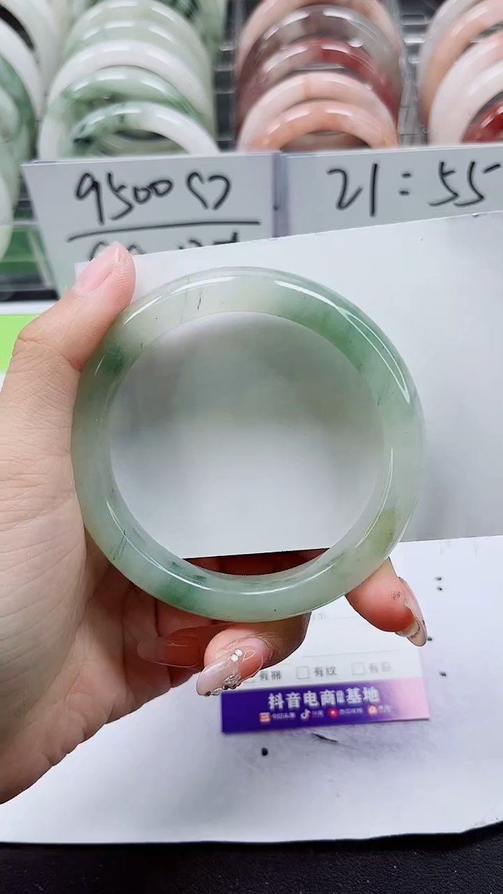 【闪购商品】石英质玉手镯未镶嵌A74-59/60