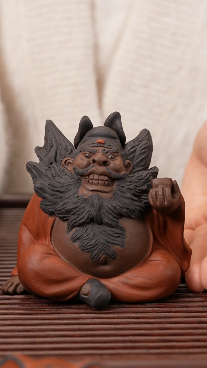 【闪购商品】紫砂茶宠饮茶钟馗