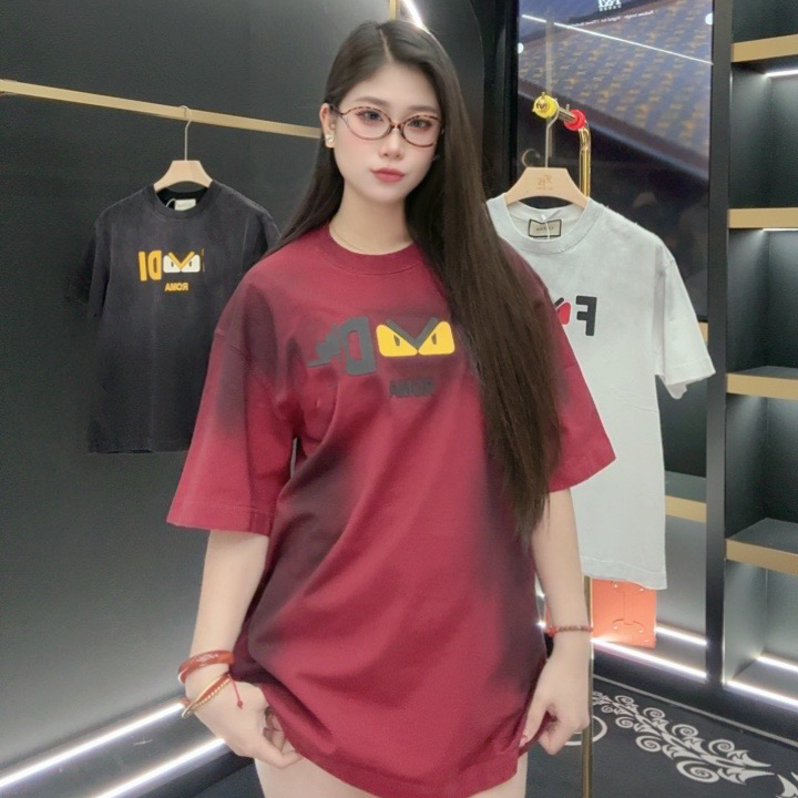 火火【小恶魔】2025春夏轻奢潮牌短袖网红情侣时尚潮流夏季透气