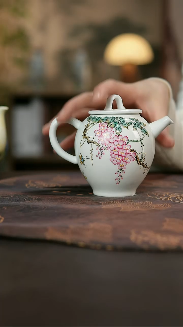 景德镇陶瓷杯碗柴烧多人