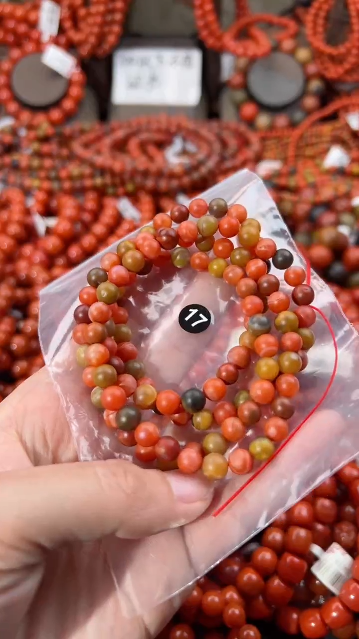 【闪购商品】南红玛瑙手串未镶嵌6