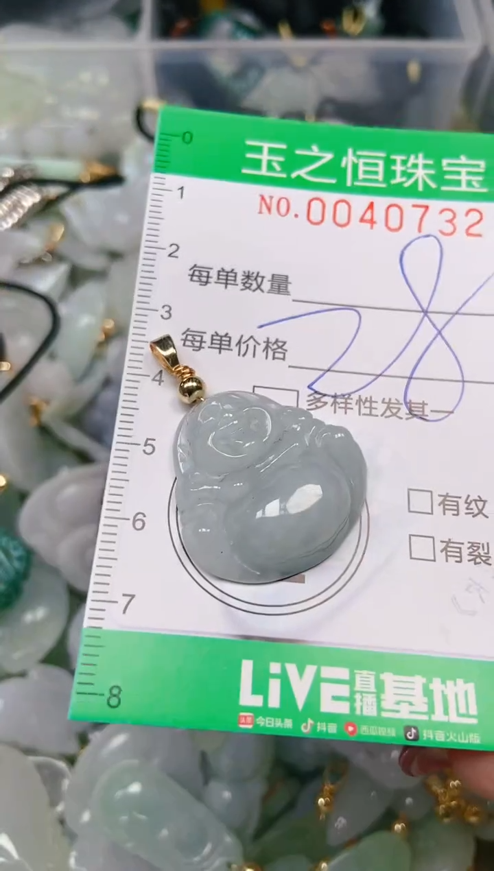 【闪购商品】翡翠颈饰未镶嵌闪购0040732