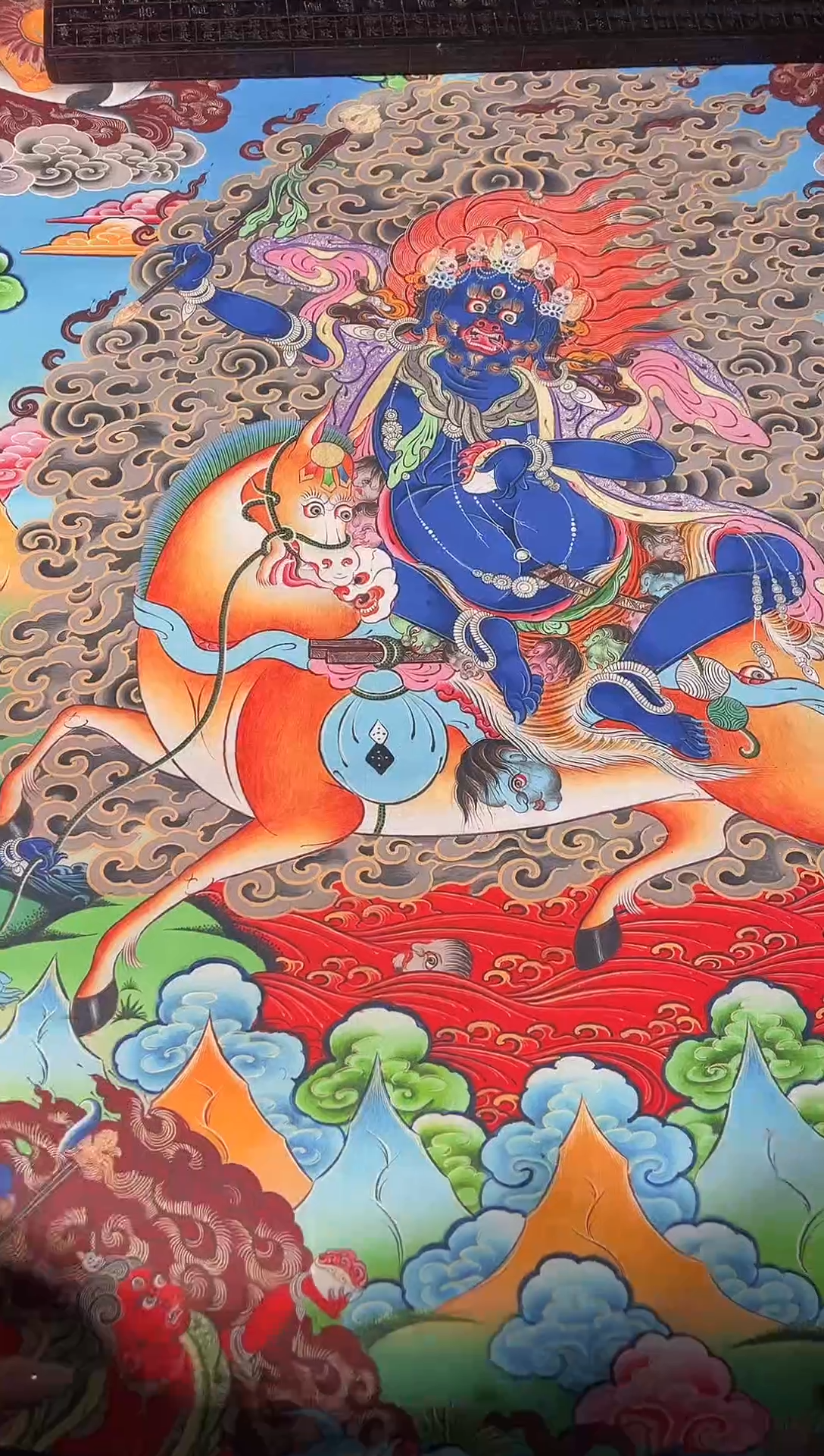 卷轴画东东唐卡tk16