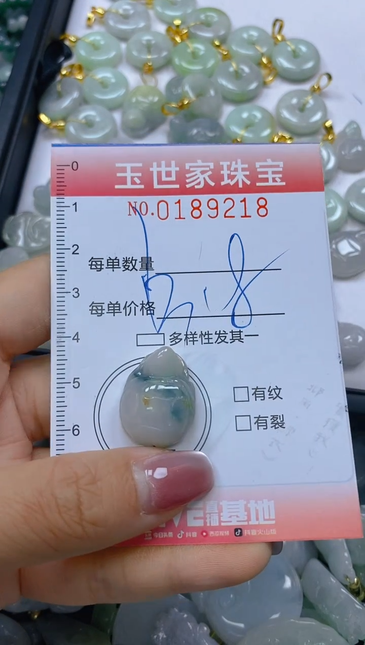 【闪购商品】翡翠颈饰未镶嵌闪购0189218