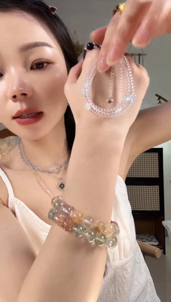 银S925镶嵌颈饰紫晶A170AAAAA