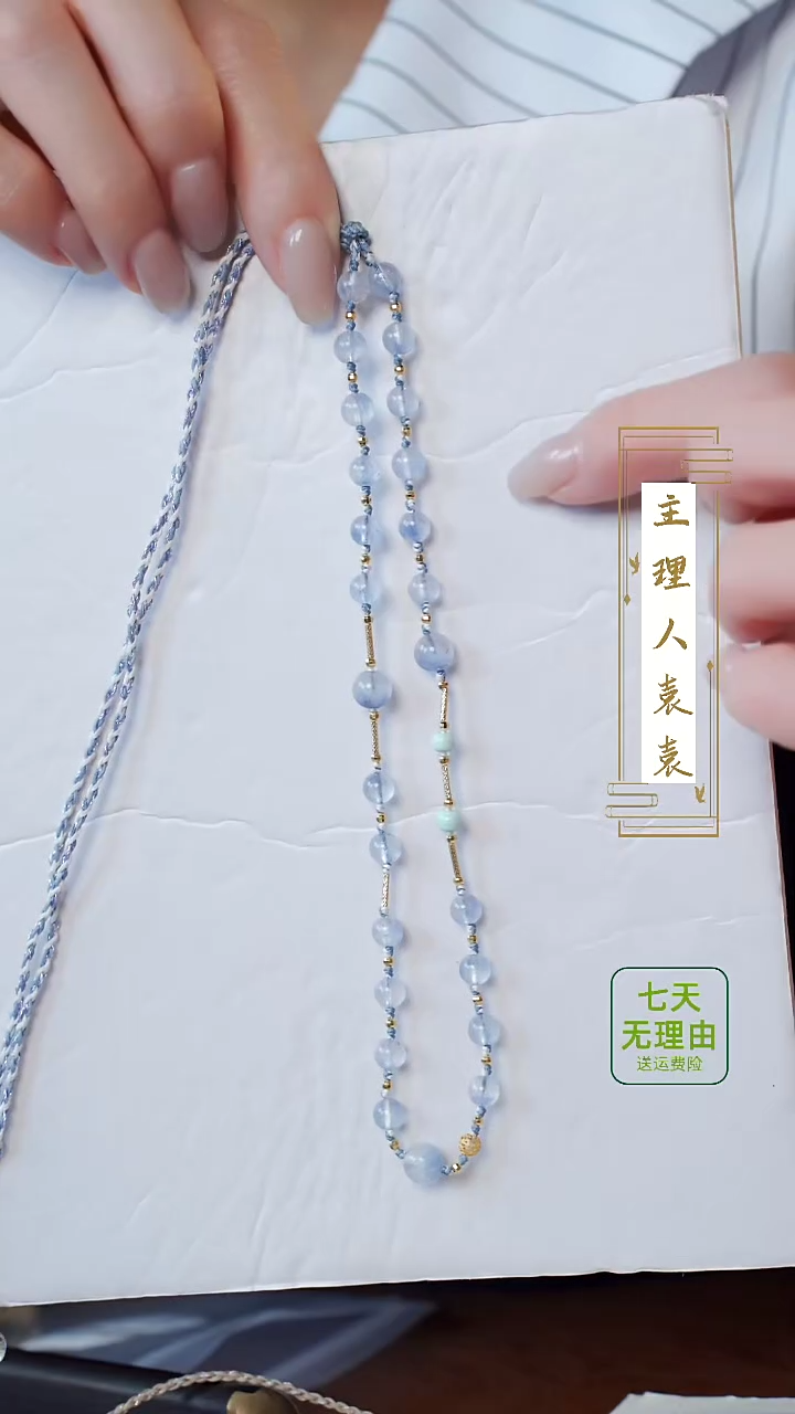 【闪购商品】水晶项链18K金镶嵌@@@@@@@@@@@@@