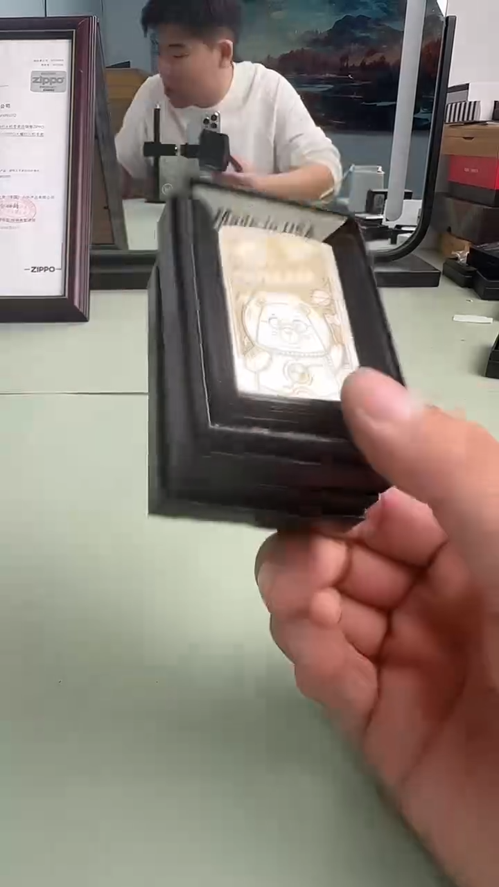 铜zippo打火机教授