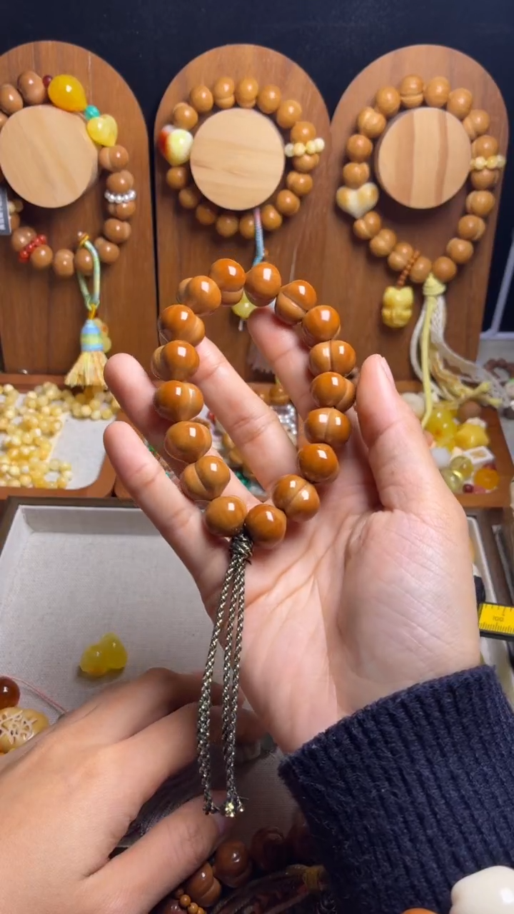 手串猴头核桃全品新品高桃16+素手持