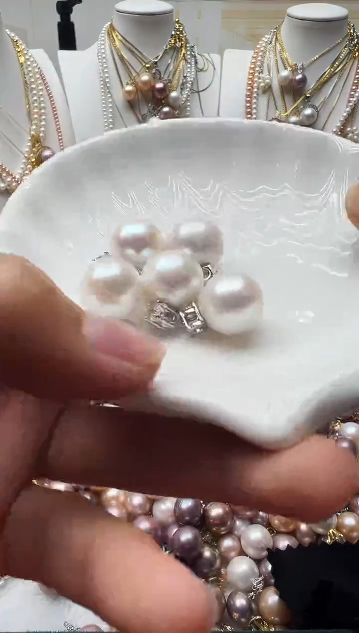 颈饰合金淡水珍珠023