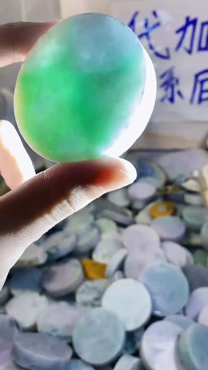 裸石翡翠纯天然A货翡翠160