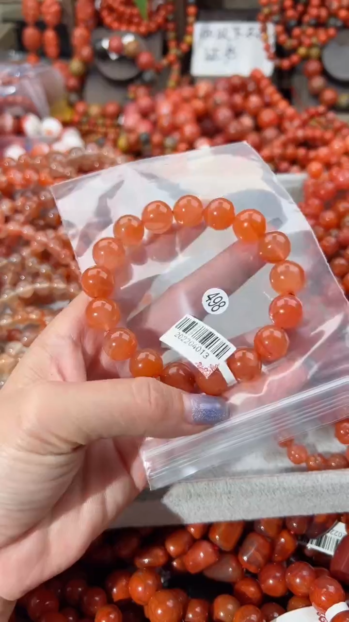 【闪购商品】南红玛瑙手串未镶嵌12
